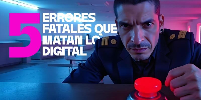 5 errores fatales que están matando el crecimiento digital de tunegocio 5 errores fatales que están matando el crecimiento digital de tunegocio